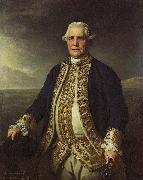 Nathaniel Dance Admiral Richard Edwards oil painting